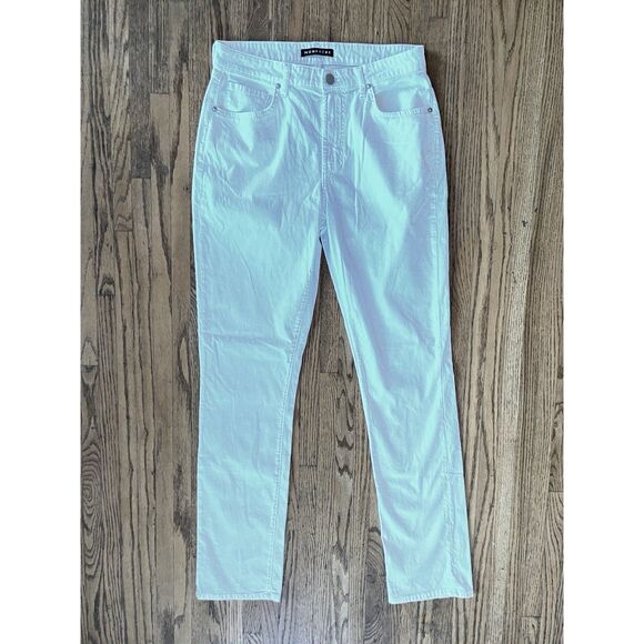 MONFRERE White MF Straight Leg Pants TrousersMens Size 30
